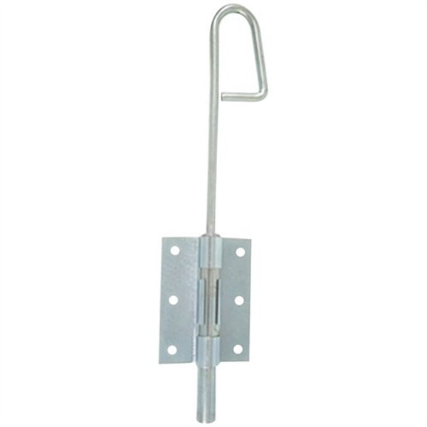AFBAT - Verrou baionnette 16 l.400mm zingué blanc