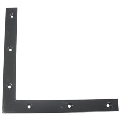 AFBAT - Equerre découpée fraisée 25x4 l.220mm noir