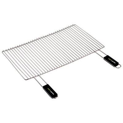 COOK IN GARDEN - Grille chromée 60x40cm manche soft touch