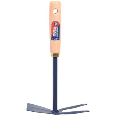 SPEAR & JACKSON - Serfouette à fleur panne et fourche 28cm manche bois