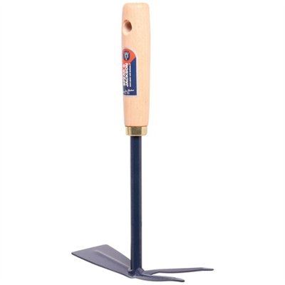 SPEAR & JACKSON - Serfouette à fleur panne et fourche 28cm manche bois