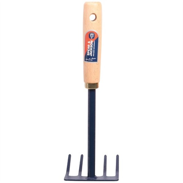 SPEAR & JACKSON - Rateau à fleurs 29cm manche bois