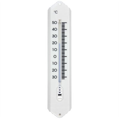 SPEAR & JACKSON - Thermomètre plastique 20cm blanc