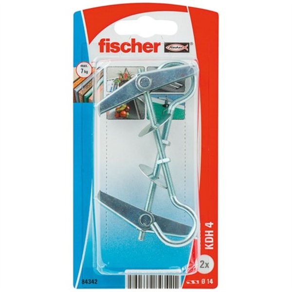 FISCHER - Cheville a ressort kdh 4 blister x2