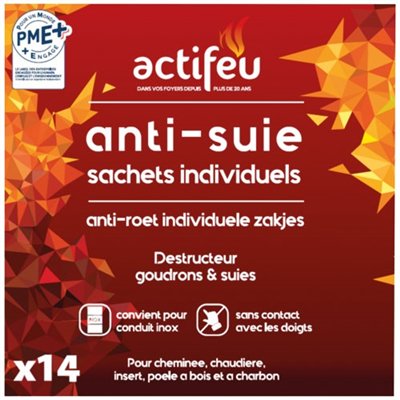 ACTIFEU - Anti suie actifeu dose individuelle boite de 14