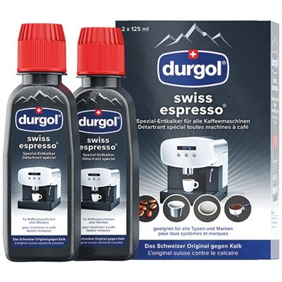 DURGOL - Lot 2 détartrants machine à café 125 ml