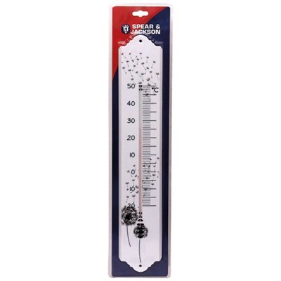 SPEAR & JACKSON - Thermomètre plastique décoré 50cm
