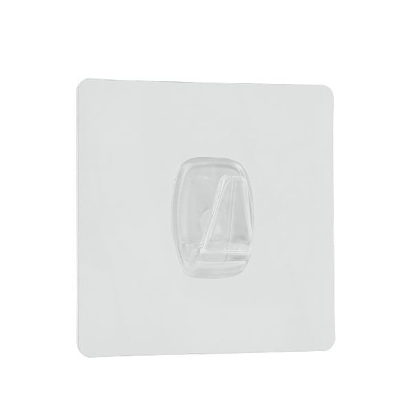 METALTEX - Crochet statique U-FIX 8 x 8 cm transparent