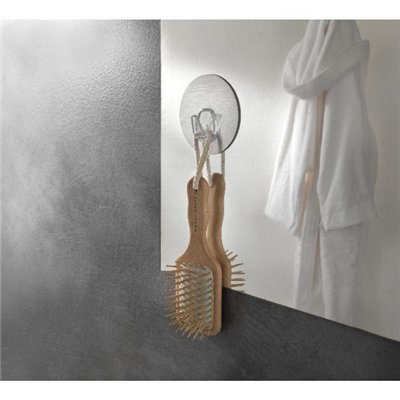 METALTEX - Crochet statique U-FIX Ø 8,5cm coloris silver