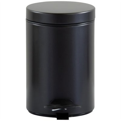 ROSSIGNOL - Poubelle de salle de bain 3 L - Cyjeu noir basalte