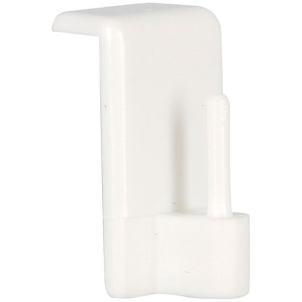 MOBOIS - Pitons adhésifs crochet blanc blister de 4