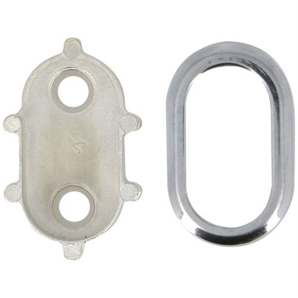 MOBOIS - Naissance dressing 30x15 matal bague amov chrome