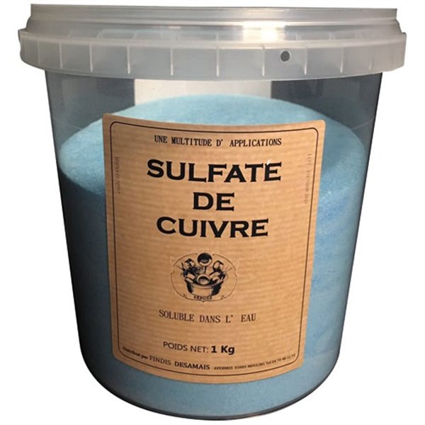 DOUSSELIN - Sulfate de cuivre 1kg