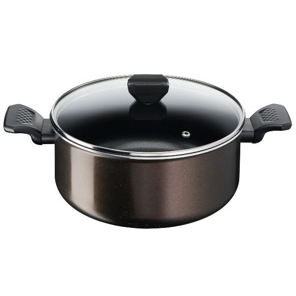 TEFAL - Faitout 24 cm 4.7L + couvercle – Easy Cook & Clean