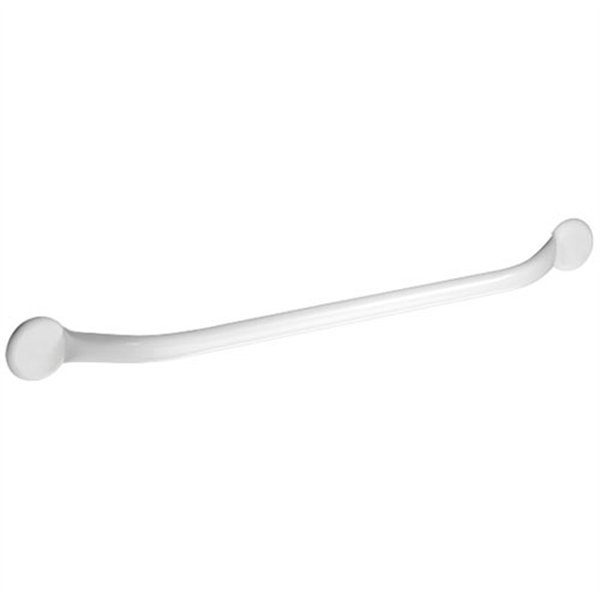GODONNIER - Barre d'appui droite 70cm acier époxy blanc