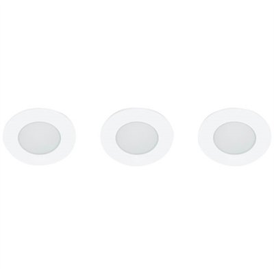 PROLIGHT - Luminaire à encast. 3 spots 250 lumens 2700k ip65 rd blc