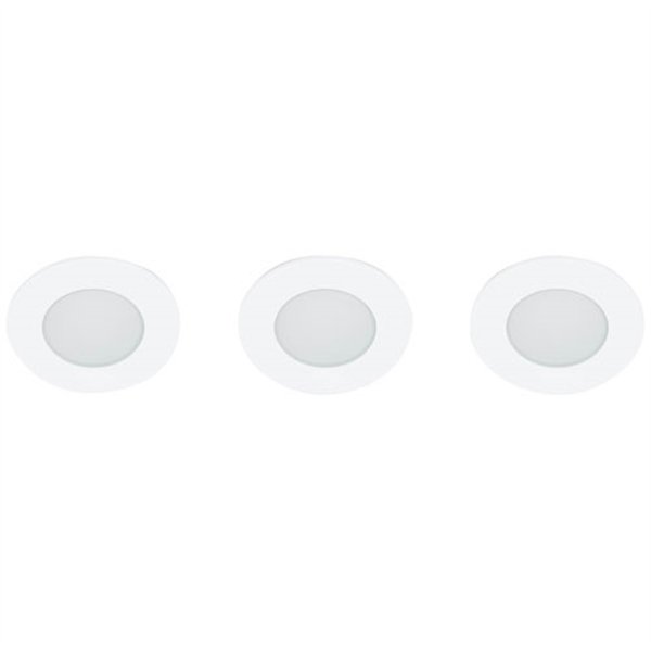 PROLIGHT - Luminaire à encast. 3 spots 250 lumens 2700k ip65 rd blc