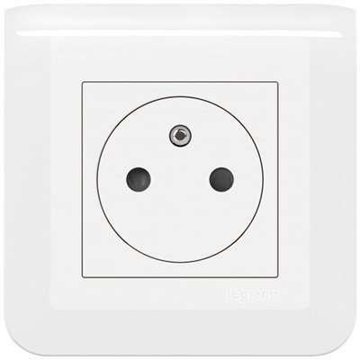 LEGRAND - Mosaic prise 2p+t complet blister