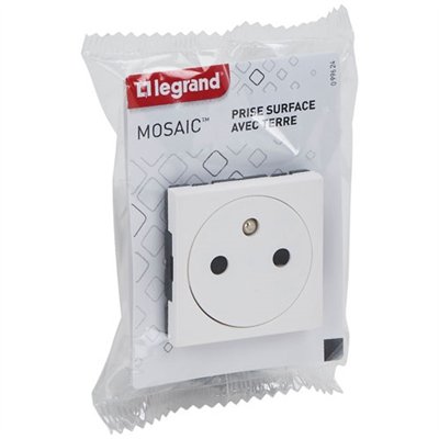 LEGRAND - Mosaic prise 2p+t à composer en sachet