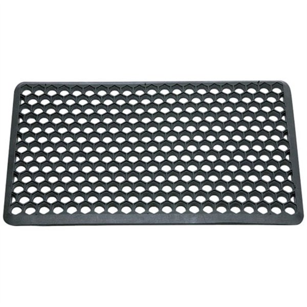 IDMAT - Tapis caillebotis hexagone bords biseautes 40x60cm