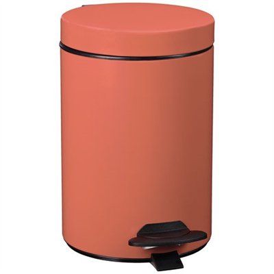 ROSSIGNOL - Poubelle Cyjeu 3l corail mat lisse