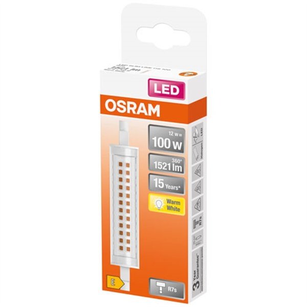 OSRAM - LED crayon slim R7S 78mm 11W chd bte 1