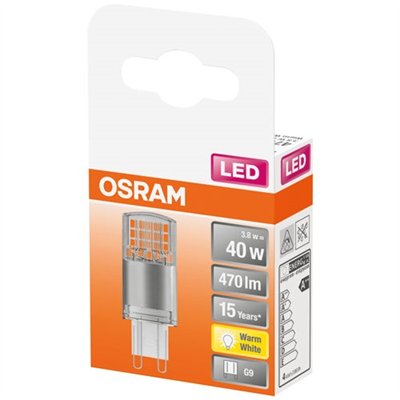 OSRAM - Led capsule clair 3.8w g9 chaud boite de 1