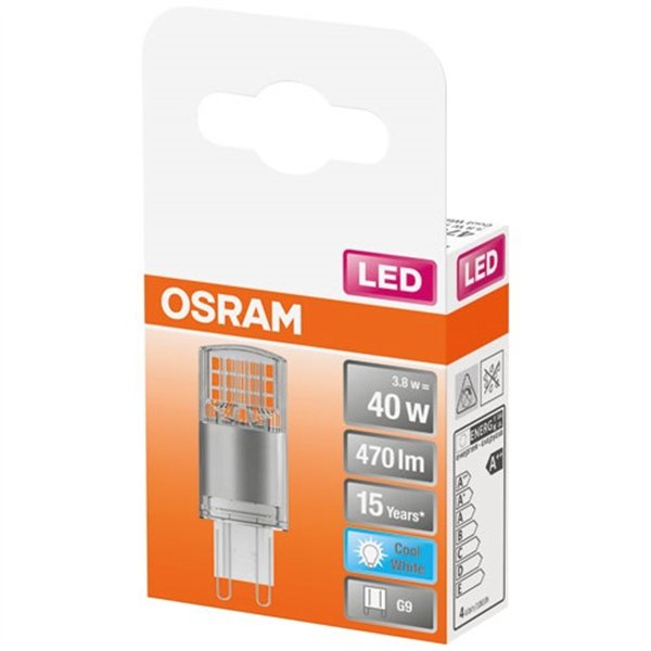 OSRAM - Led capsule clair 3.8w g9 froid boite de 1