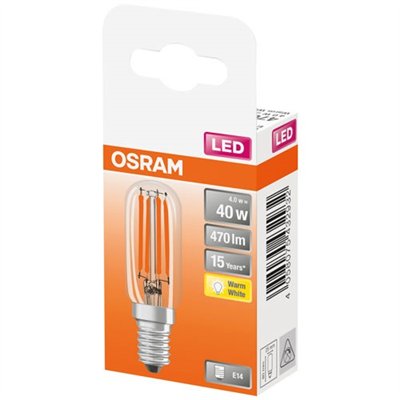 OSRAM - Led mini tube t26 clair filament 4w e14 chaud boite de 1