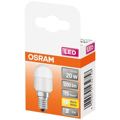 OSRAM - Led mini tube t26 dépoli 2.3w e14 chaud boite de 1