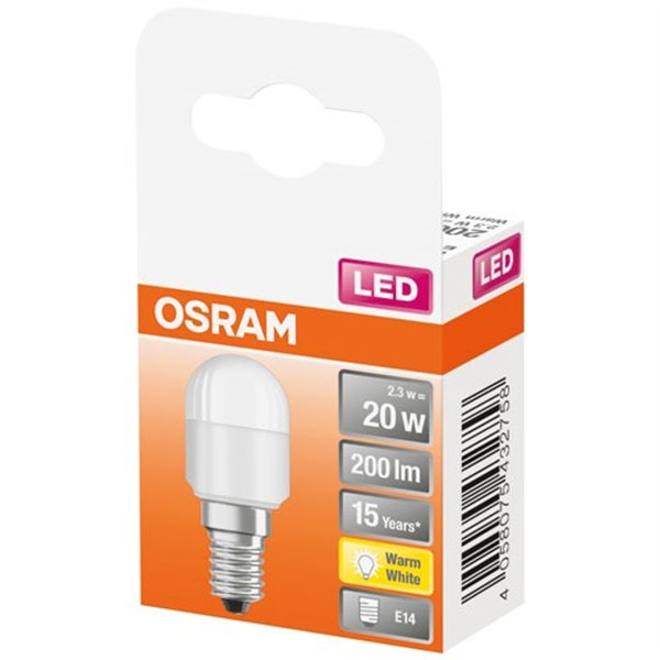 OSRAM - Led mini tube t26 dépoli 2.3w e14 chaud boite de 1