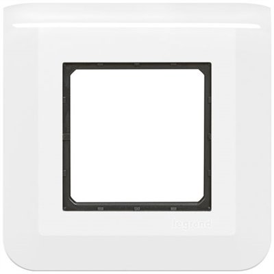 LEGRAND - Mosaic support griffes plaque 2 modules blanc