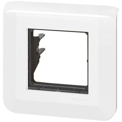 LEGRAND - Mosaic support griffes plaque 2 modules blanc