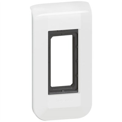 LEGRAND - Mosaic support à vis plaque 1 module blanc