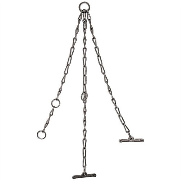 CHAPUIS - Lien à bétail 3 brins Ø7mm acier zingué long.80/68/65cm uc1