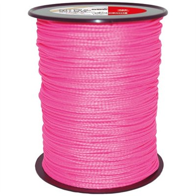 CHAPUIS - Corde polypro. tressée rose Ø1.5 mm bobine 200m