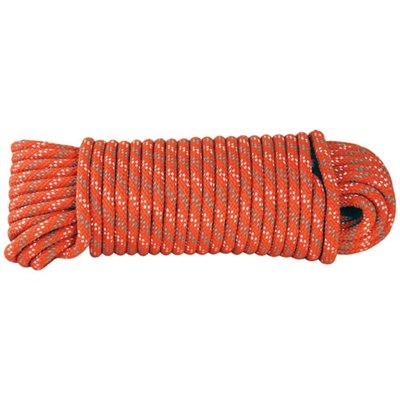 CHAPUIS - Corde polypro. tressée orange Ø6mm bobine 15m