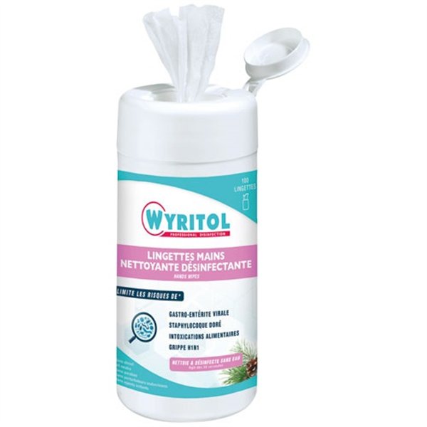 WYRITOL - Wyritol lingettes mains x100