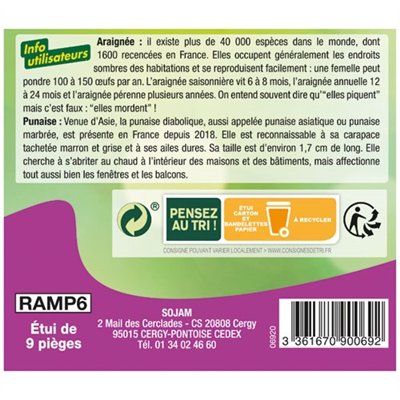 ACTO - Piège à glu aromatisé vanille