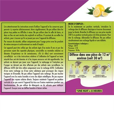 ACTO - Acto diffuseur electrique citronnelle