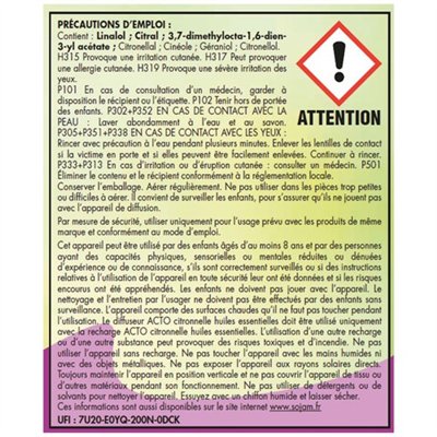 ACTO - Acto diffuseur electrique citronnelle