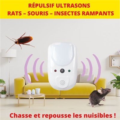 ACTO - Retro ultrason et ondes electromagnet.rats souris insectes