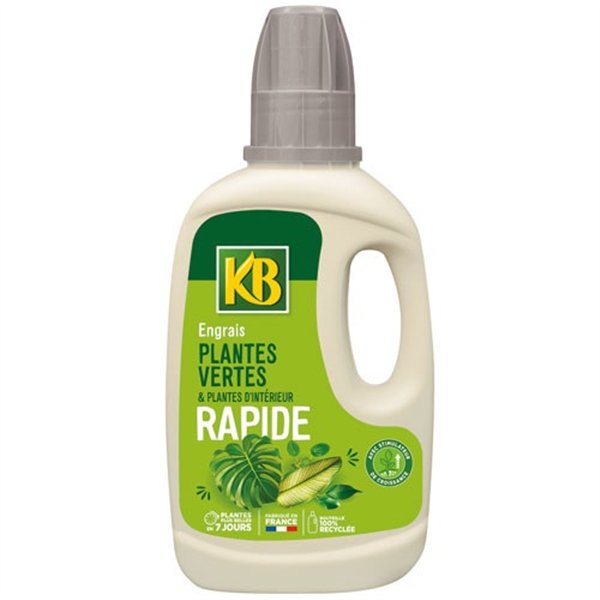 KB - Engrais rapide plantes vertes et d'intérieur 500ml