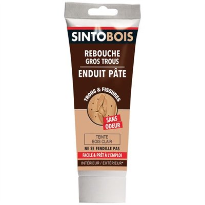 SINTO - Sintobois rebouche bois 330g bois clair