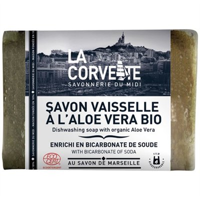 LA CORVETTE - Savon vaisselle à l'aloe vera bio 200 g