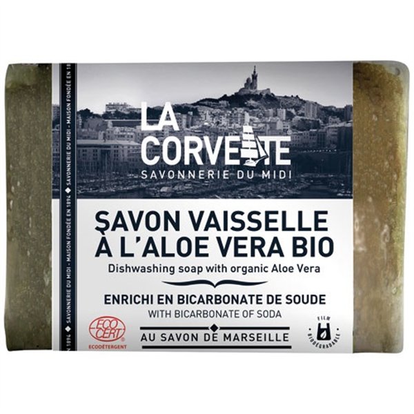 LA CORVETTE - Savon vaisselle à l'aloe vera bio 200 g