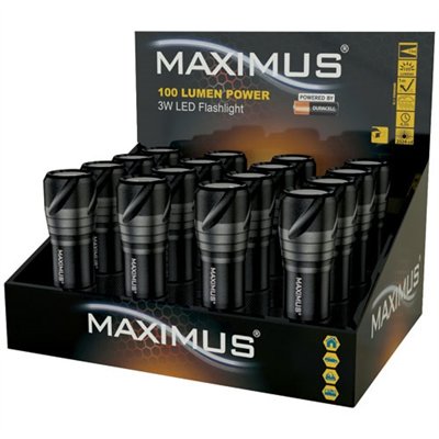LAMPE TORCHE MAXIMUS 3W 100LMX16