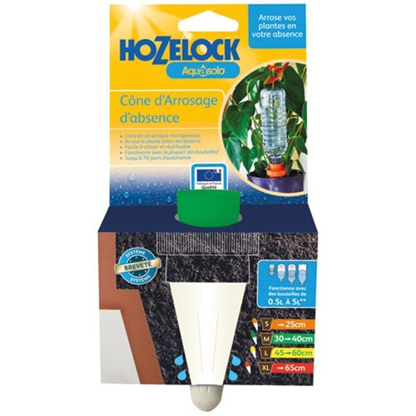 HOZELOCK - Cône arrosage ceramique Aquasolo vert blister