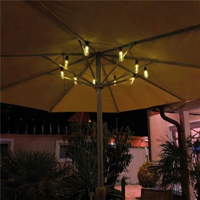 GUIRLANDE SOLAIRE TYPE EDISON X10 30LM (Vendu par 1)