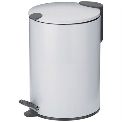 KELA - Poubelle 3 L Blanche - Mats